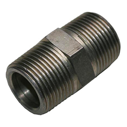 Steel Straight, Male BSPT -12 X Male BSPT -04