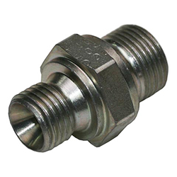 Steel Straight, Male Metric M38X1.5 X Male Metric M38X1.5