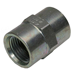 Steel Straight, Female BSPT -04 X Female BSPT -08