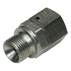 SS316L Straight, Male Metric M14X1.5 X Female Swivel Metric M14X1.5