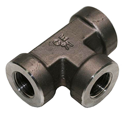 Steel Tee, Female BSPP -32 X Female BSPP -32 X Female BSPP -32