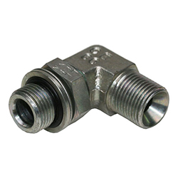 Steel Elbow 90°, Male BSPP -32 X Male BSPP -32