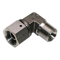 Steel Elbow 90°, Male BSPP -32 X Swivel BSPP -32