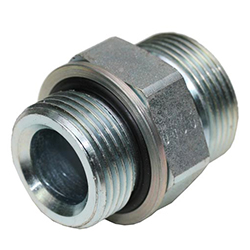 Steel Straight, Male ORFS -12 X Male BSPP -12, ORW