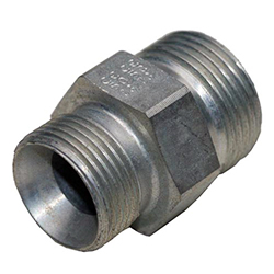 Steel Straight, Male ORFS -10 X Male BSPP -06