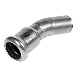 316L 30° Elbow MF, 35mm