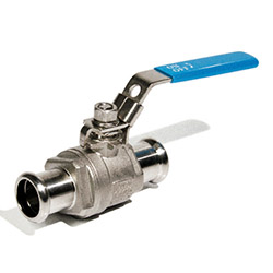 316L 2-Piece Ball Valve with Full Port, 15mm