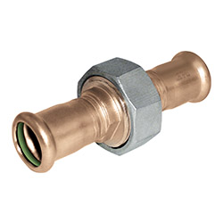 CuNi Flat Faced Union, 22mm