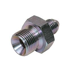 Steel Straight Adapter | Male BSPP 3/4 x Female JIC Swivel 1-1/16-12