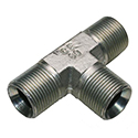 Steel Tee, Male BSPP -32 X Male BSPP -32 X Male BSPP -32