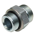 Steel Straight, Male ORFS -04 X Male BSPP -02, ORW