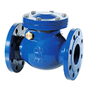 Swing Check Valve, PN16 DN40, Body: Cast Iron, Trim: Brass, L=180mm