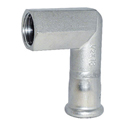 316L 90° Female Elbow Adapter, 1" x 28mm
